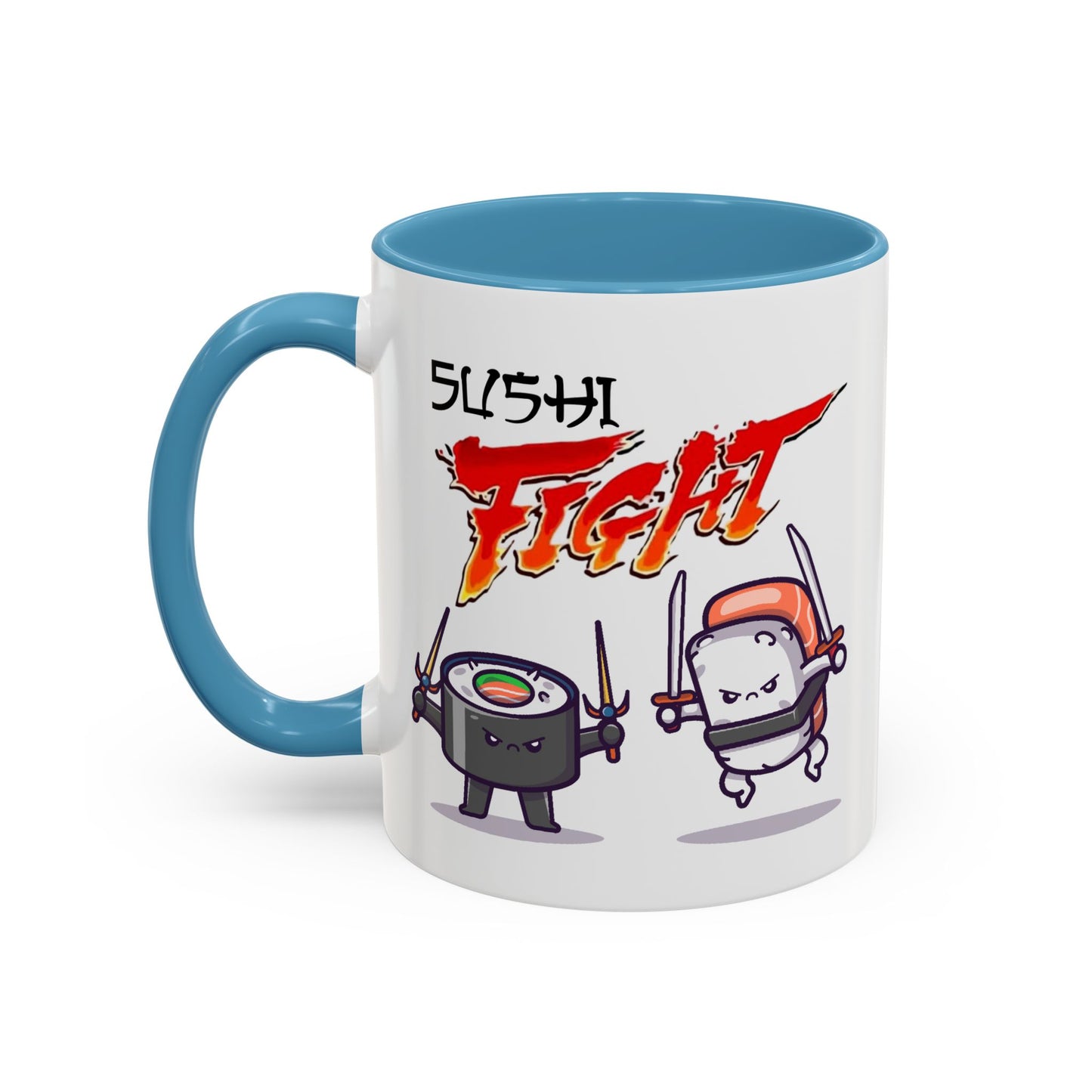 Humor Mug - Sushi Fight