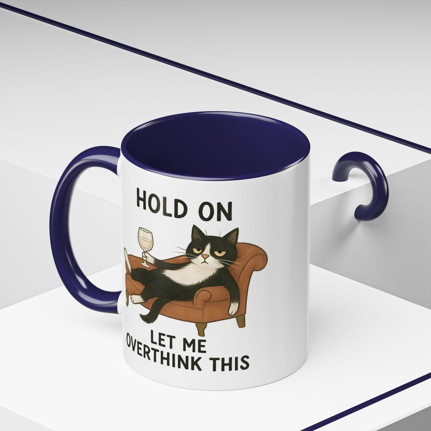 Animal Mug - Hold On Let Me Overthink This
