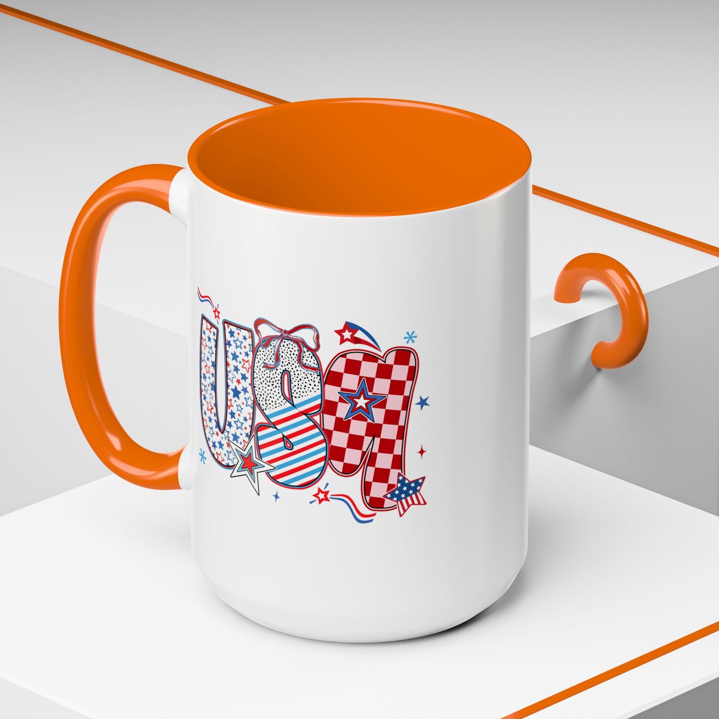 4th of July Mug - USA Coquette