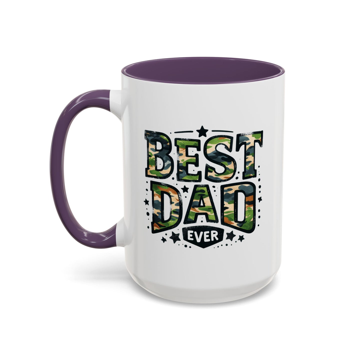 Father's Day Mug - Best Dad Ever Cammo