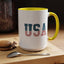 4th of July Mug - USA American Flag