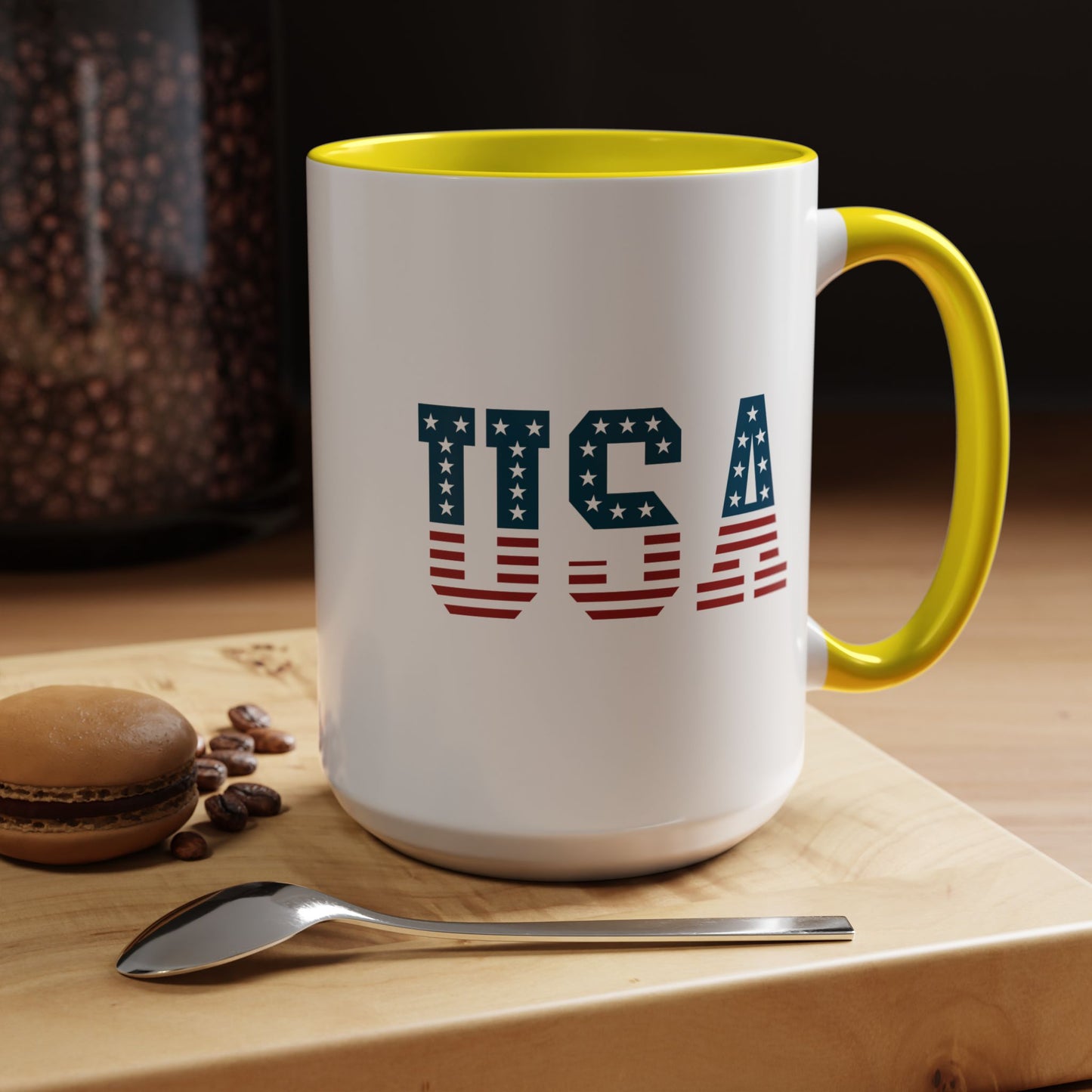 4th of July Mug - USA American Flag