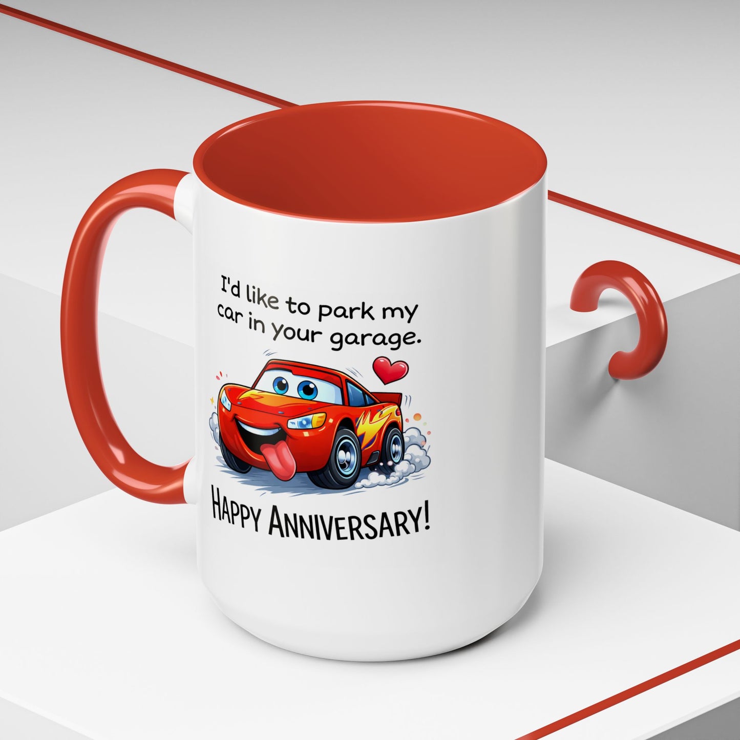 Anniversary Mug - I'd Like To Park