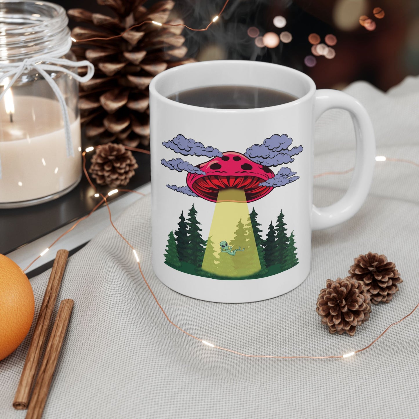 Alien Mug - Alien UFO