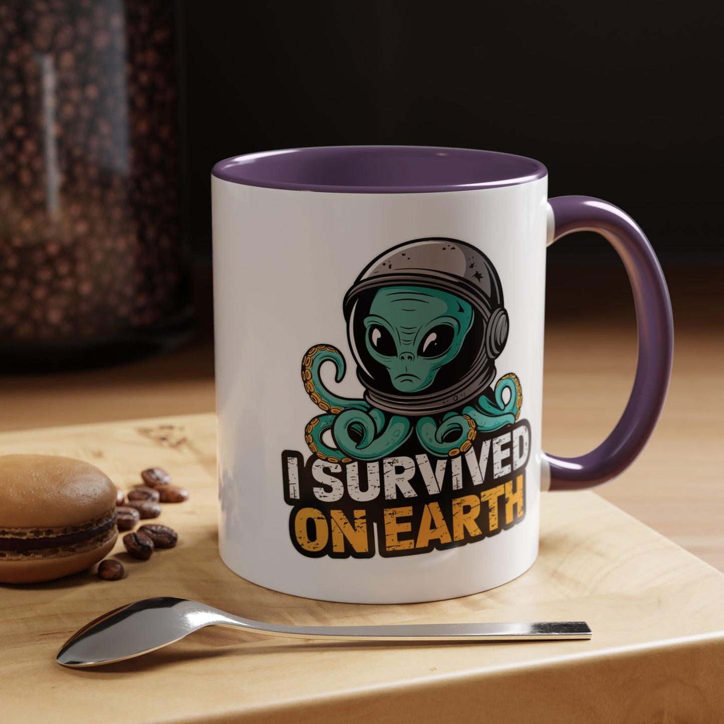 Alien Mug - I Survived On Earth