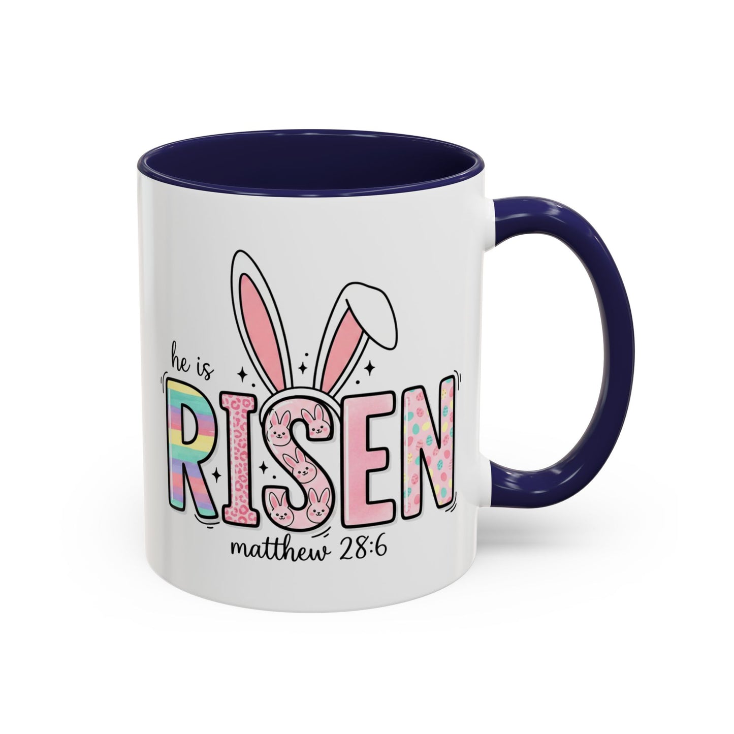 Easter Mug - He Is Risen Bunny