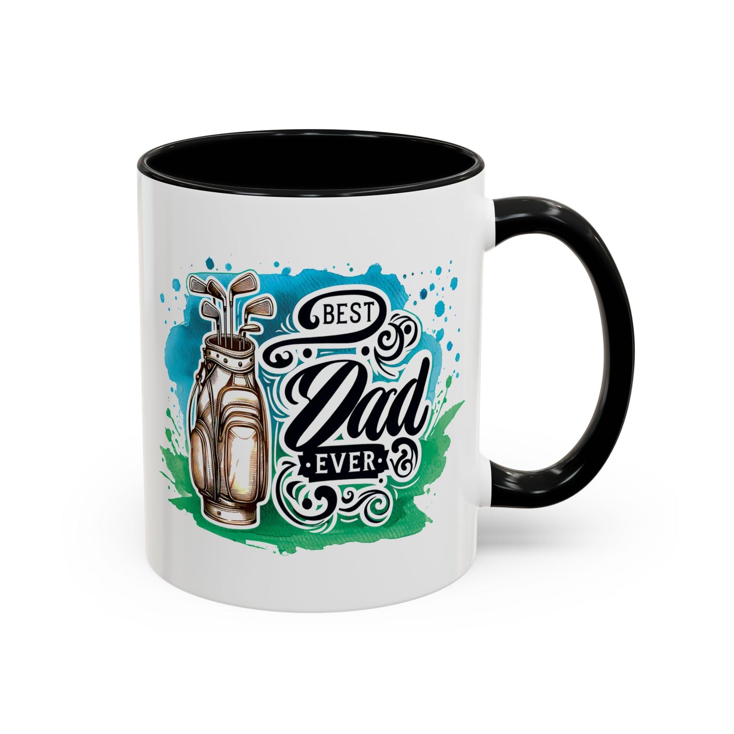 Father's Day Mug - Best Dad Ever Golf