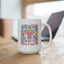 Easter Mug - He Is Risen Cross Bow