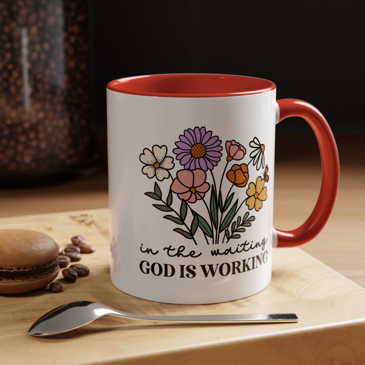 Religious Mug - In The Waiting