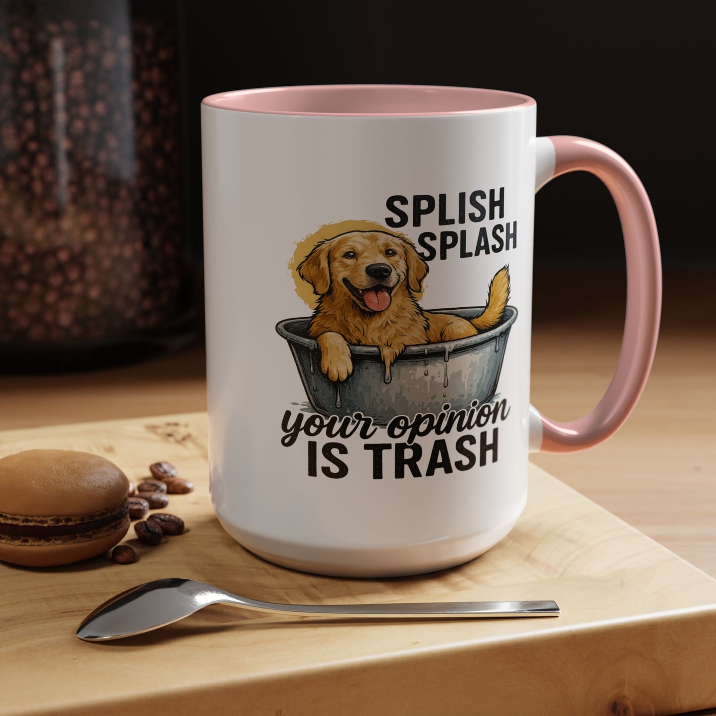 Animal Mug - Splish Splash Your Opinion Is Trash