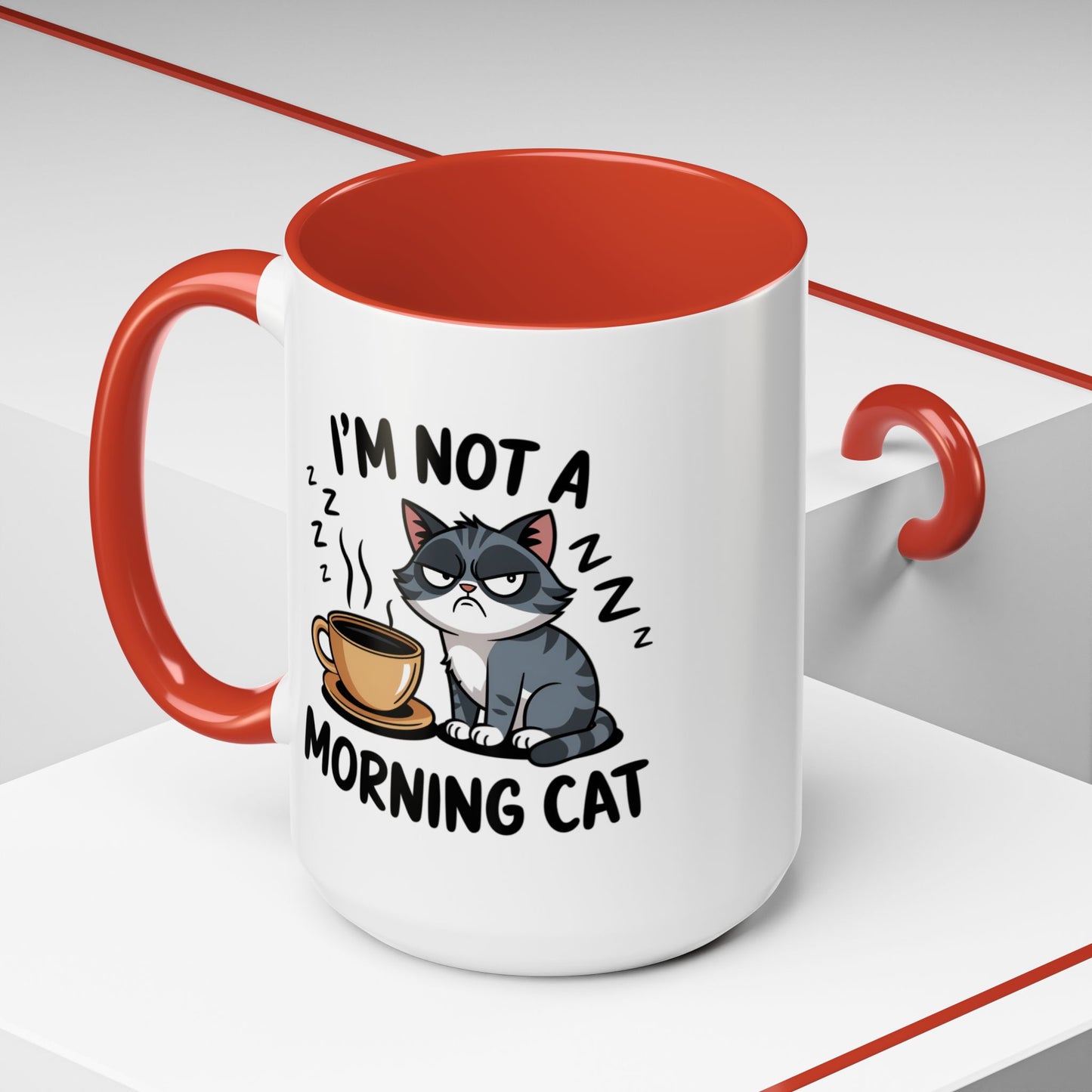 Animal Mug - I'm Not a Morning Cat