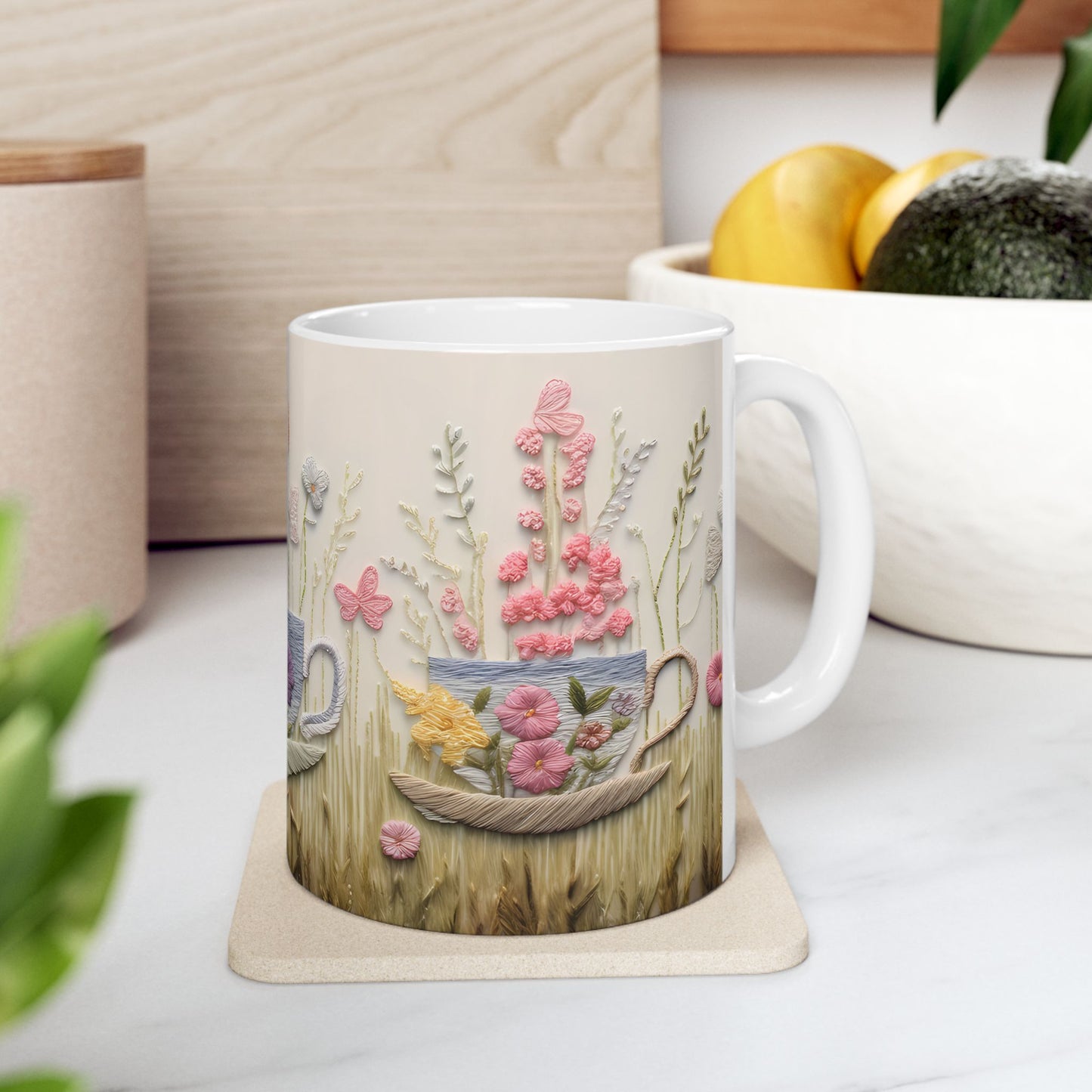 Artistic Mug - Felted Tea Cups
