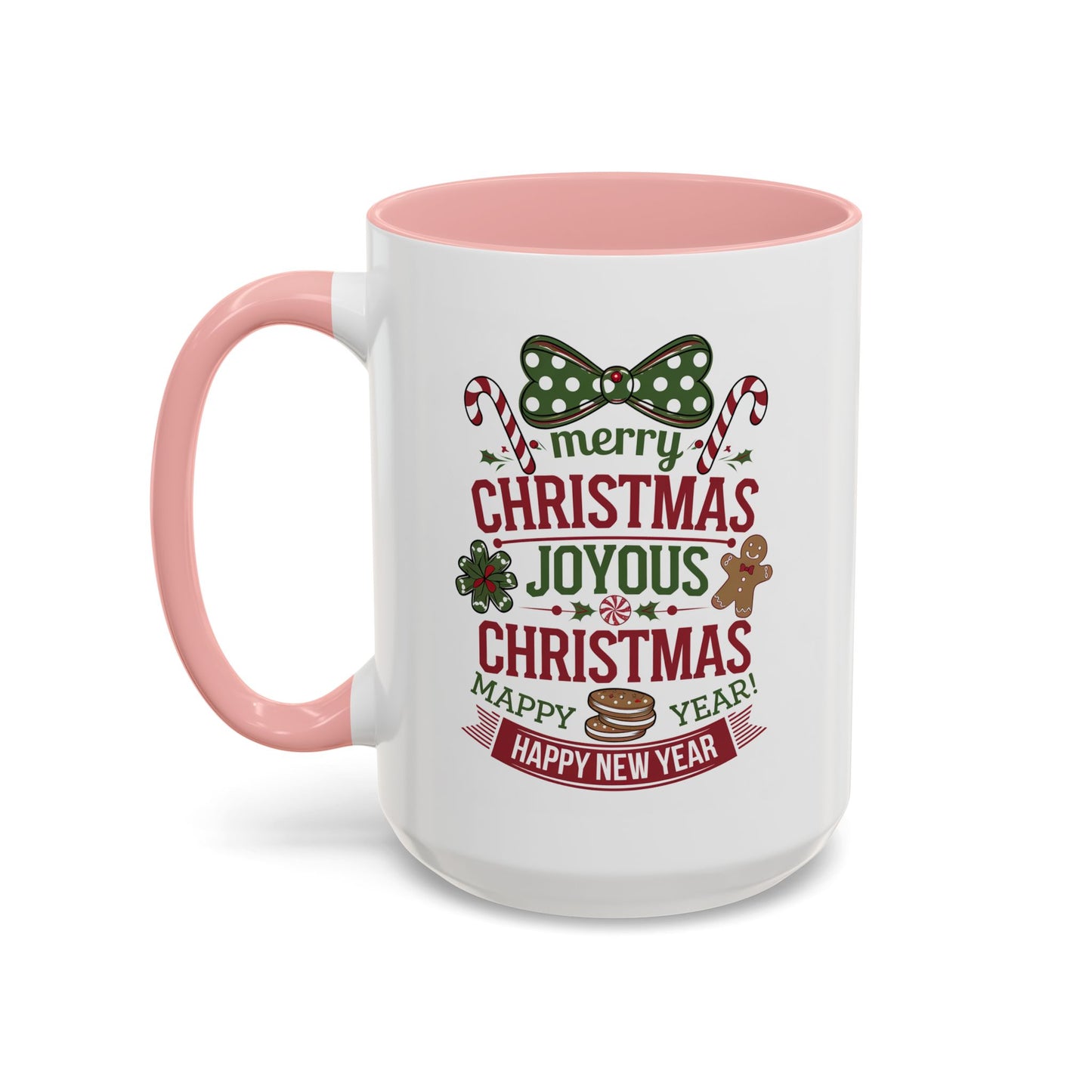 Christmas Mug - Merry Christmas Joyous Christmas Happy New Year