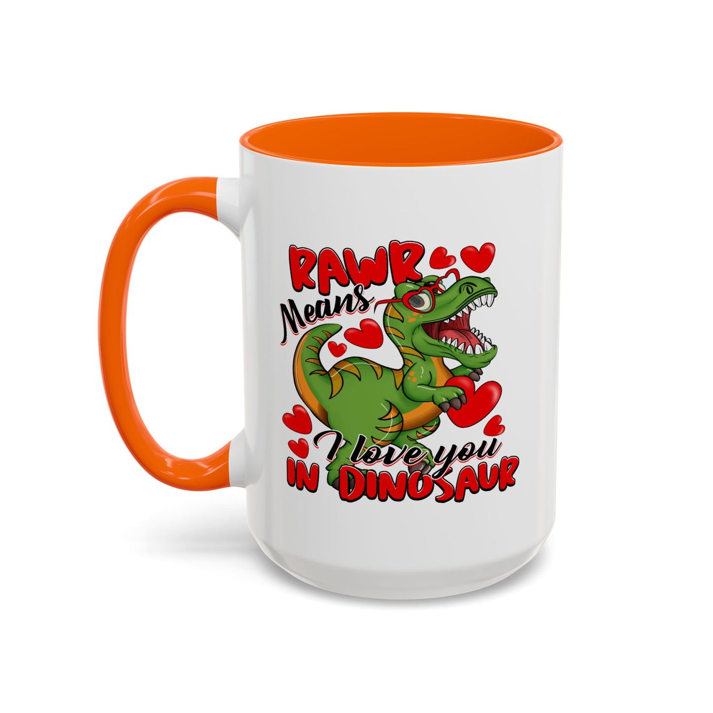 Anniversary Mug - Rawr Means I Love You
