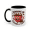 Humor Mug - Running On Caffeine and Chaos
