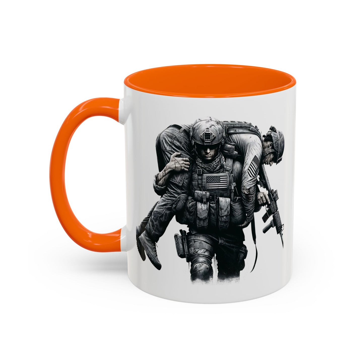 4th of July Mug - American Combat Soldiers