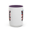 4th of July Mug - Skull With American Flag