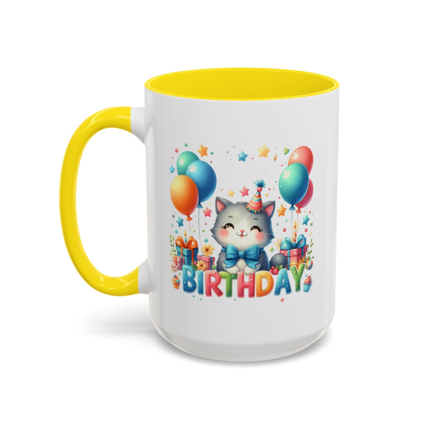 Birthday Mug - Birthday Kitty