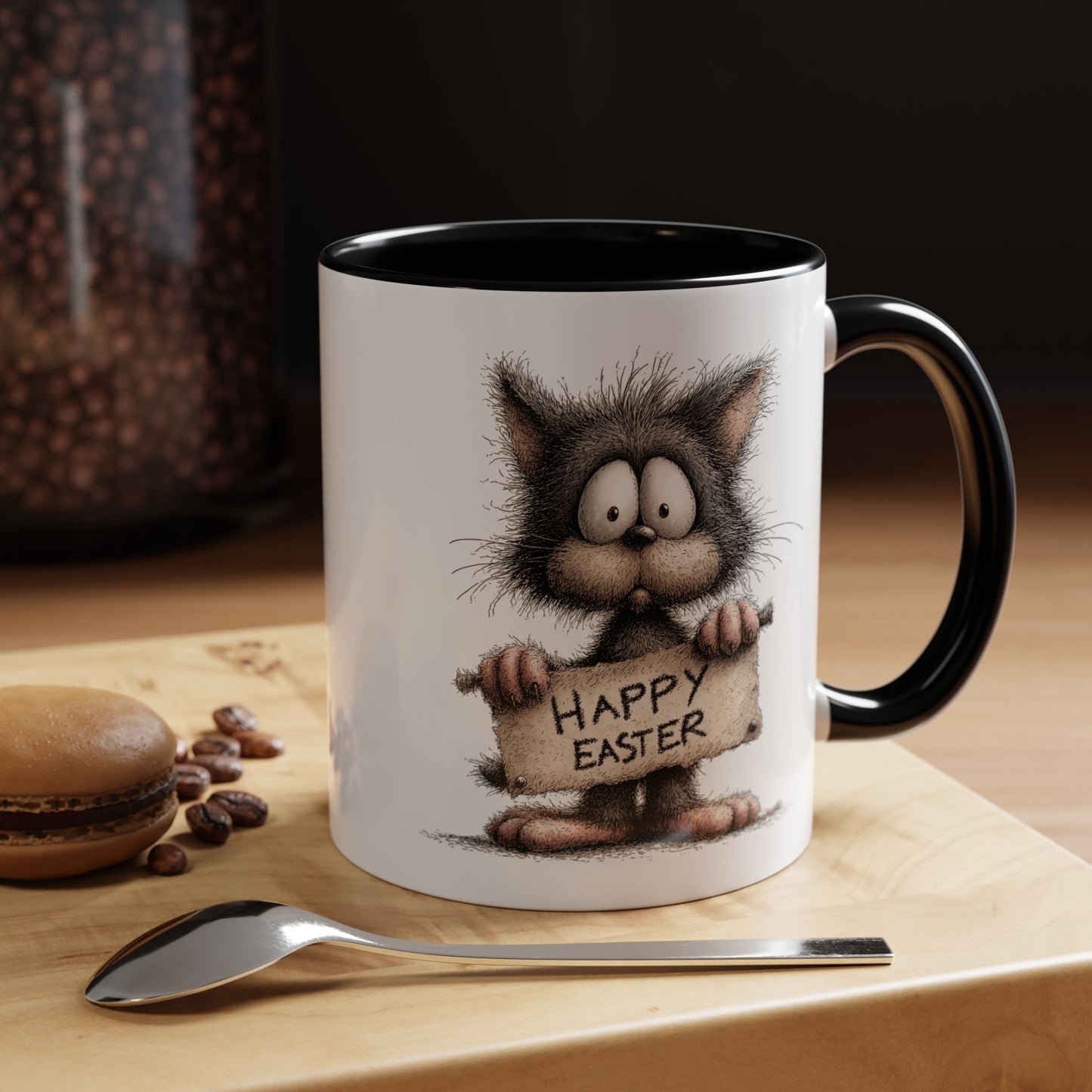 Easter Mug - Happy Easter Cat