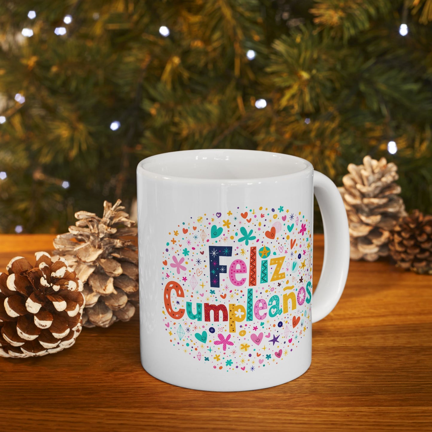 Birthday Mug - Feliz Cumpleanos