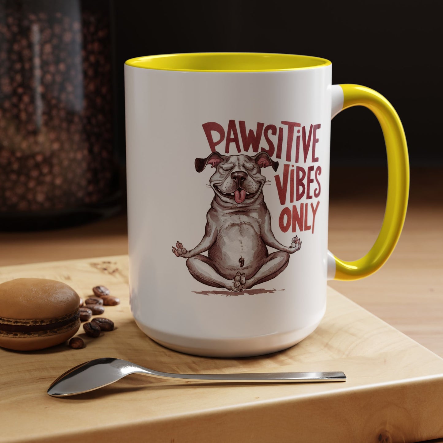 Animal Mug - Pawsitive Vibes Only