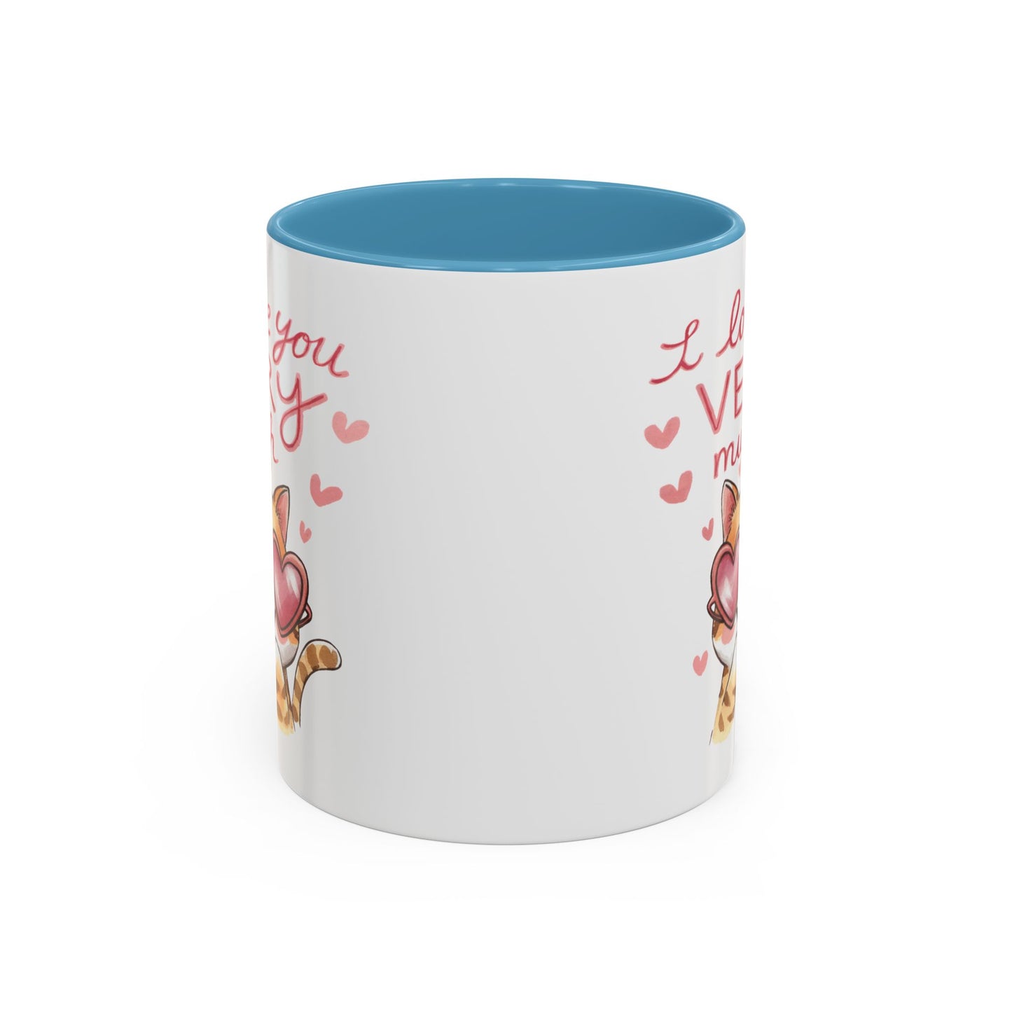 Anniversary Mug - I love You Very Much Cat