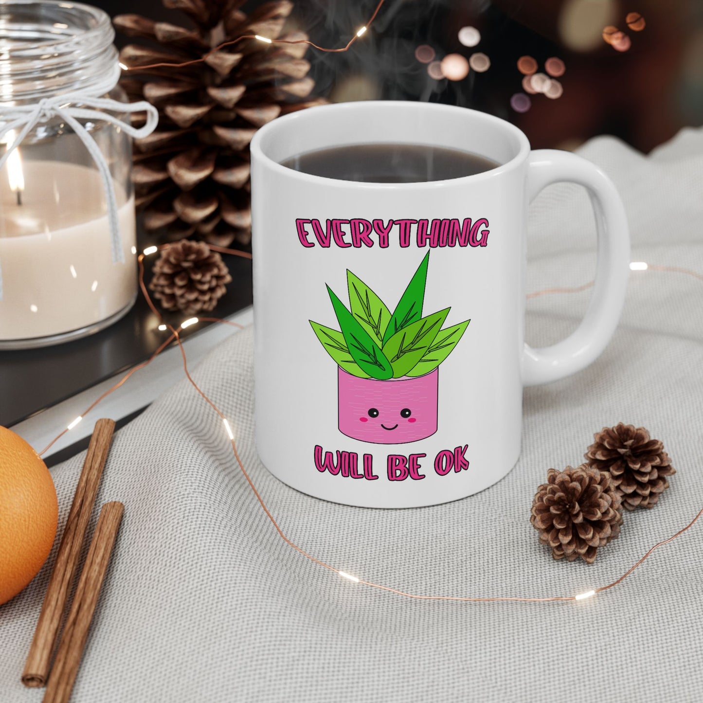 Wellness Mug - Everything Will Be Ok 2