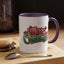 Christmas Mug - Merry Christmas Red & Green Text Mistletoe