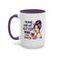 Humor Mug - I'm Made Out of Glitter Wine and Anxiety