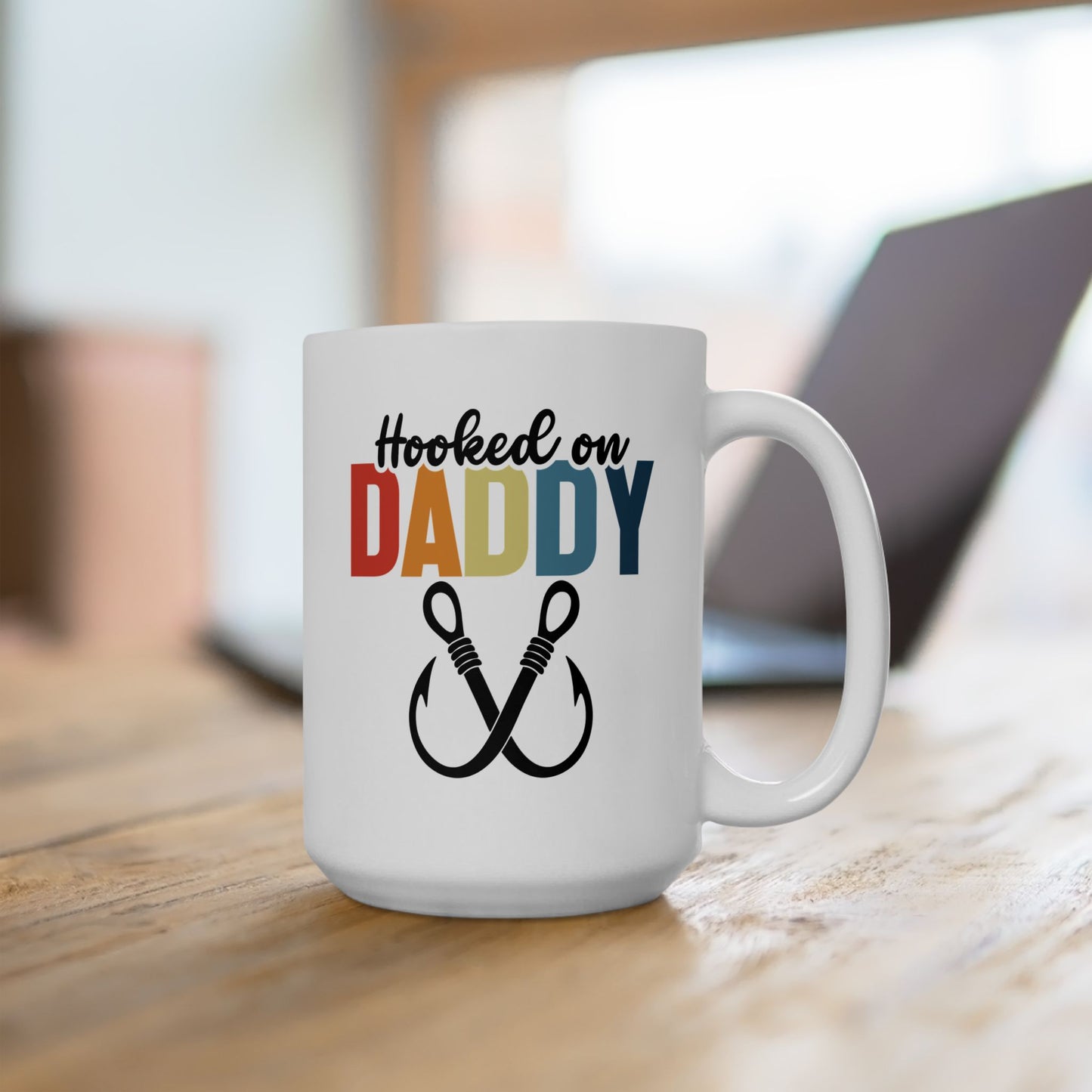 Father's Day Mug - Hooked On Daddy