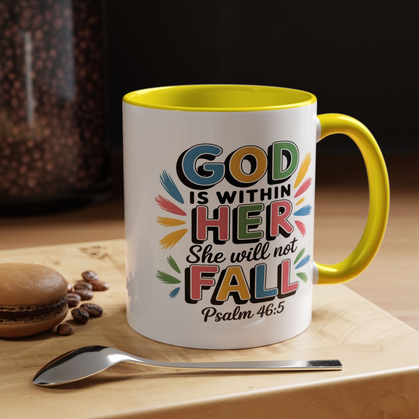 Religious Mug - God Is With Her