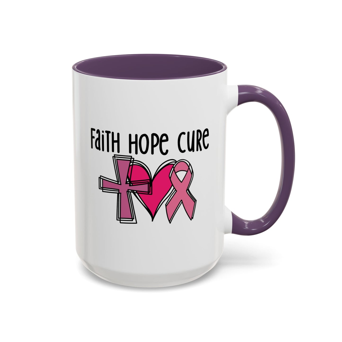 Support Mug - Faith Hope Cure