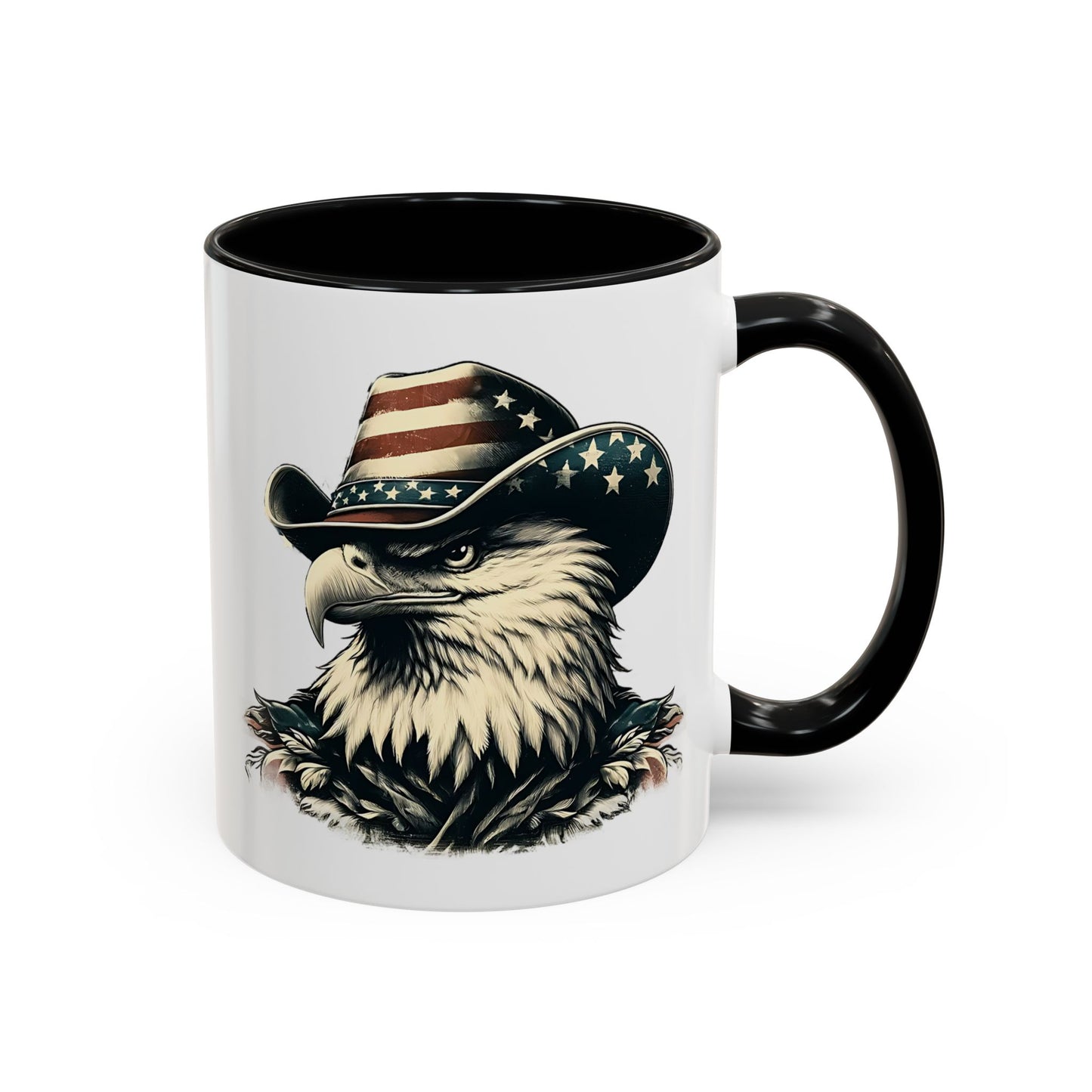 4th of July Mug - American Bald Eagle Flag 5