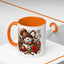Christmas Mug - Red and Green Snowman 2