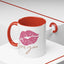 Valentine's Day Mug - Love You Lips Kiss