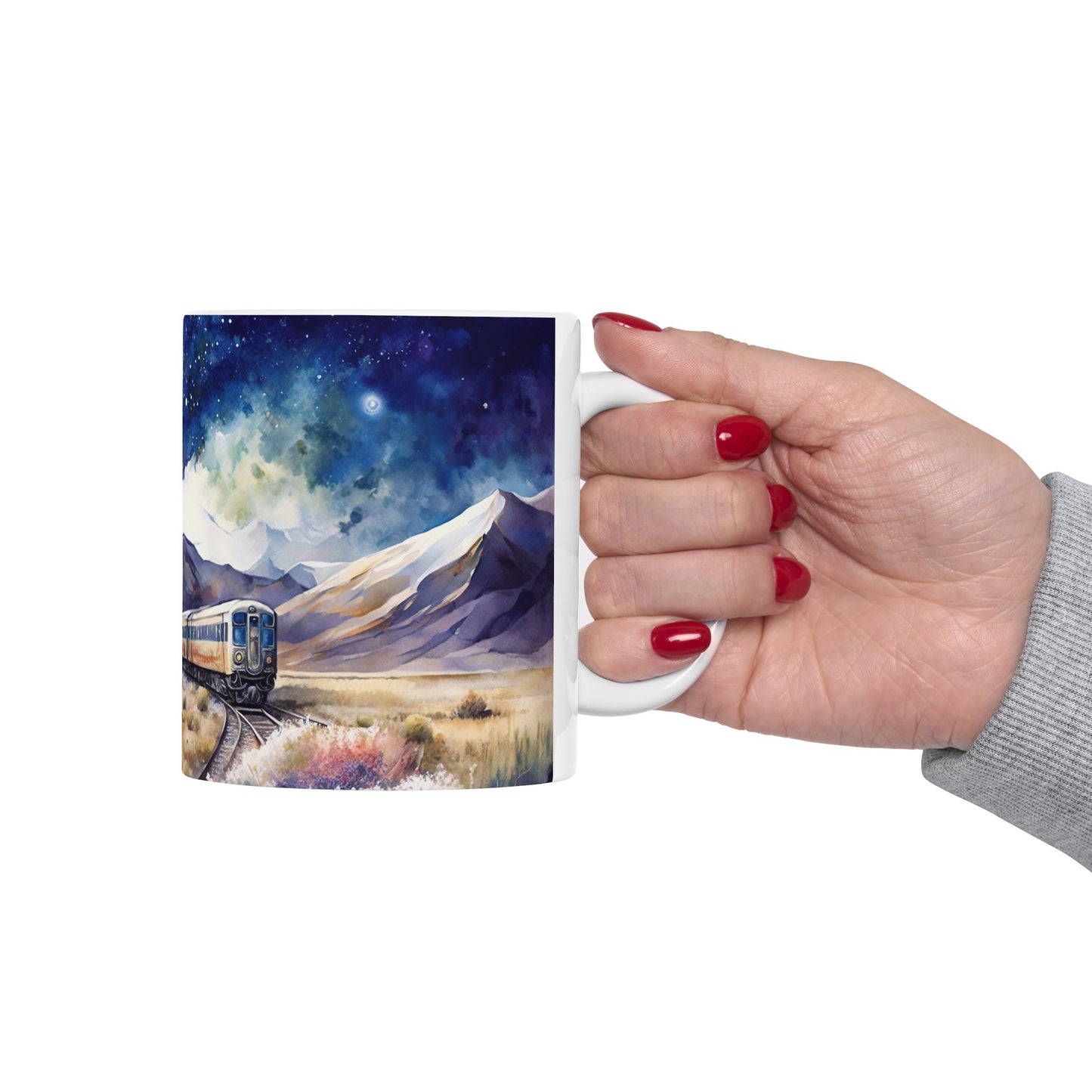 Adventure Mug - Train Journey 1