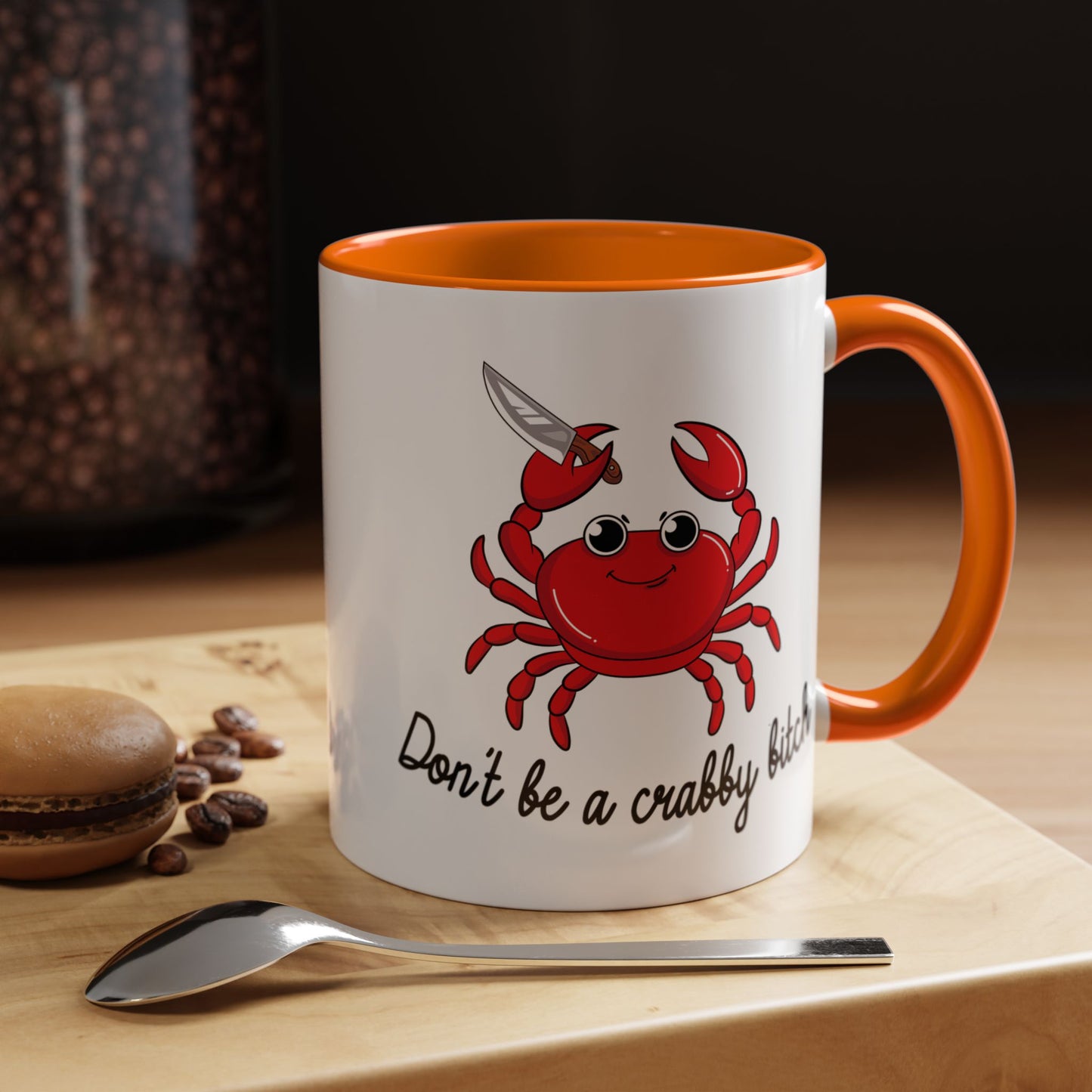 Adult Mug - Don't Be A Crabby Bitch