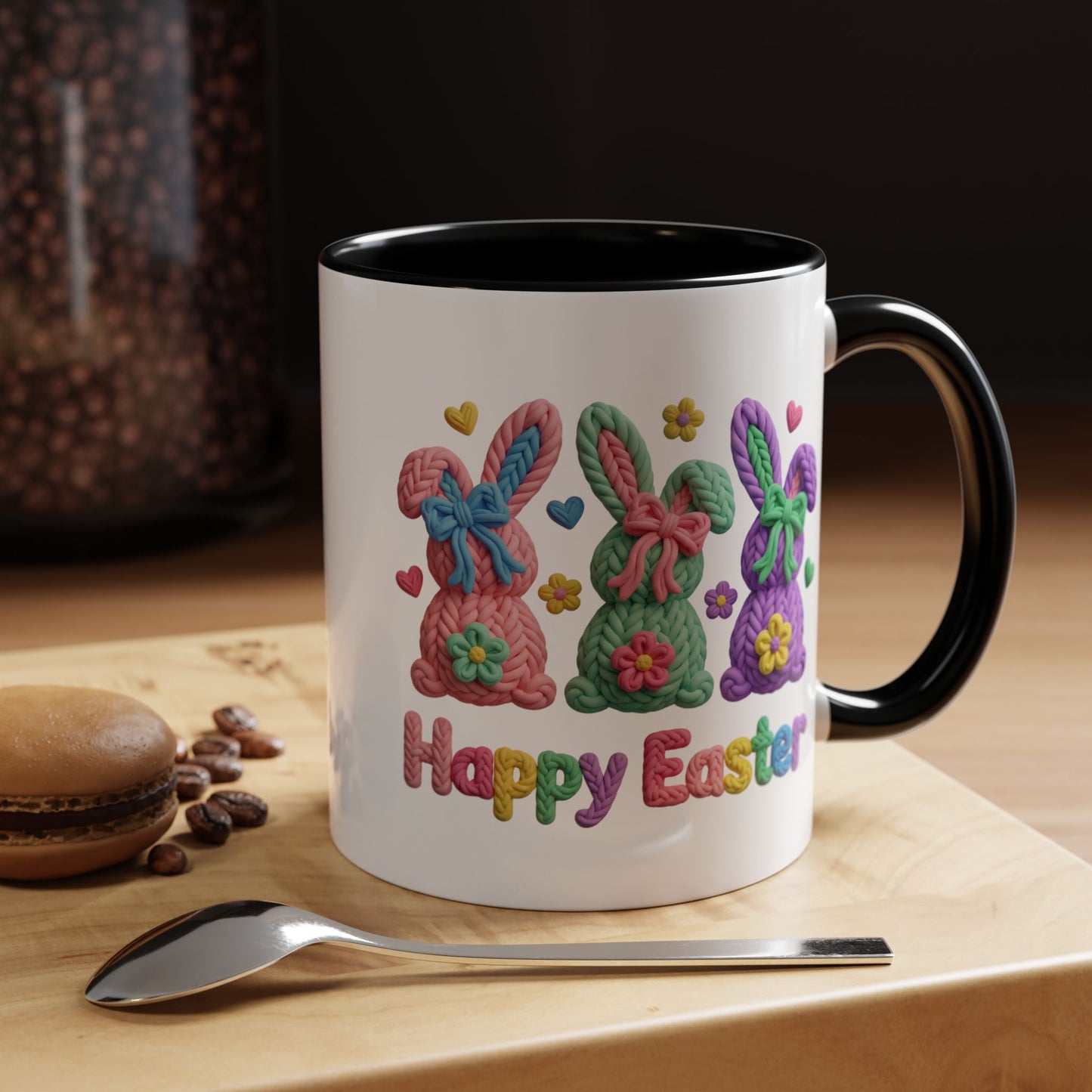 Easter Mug - Crochet Bunnies