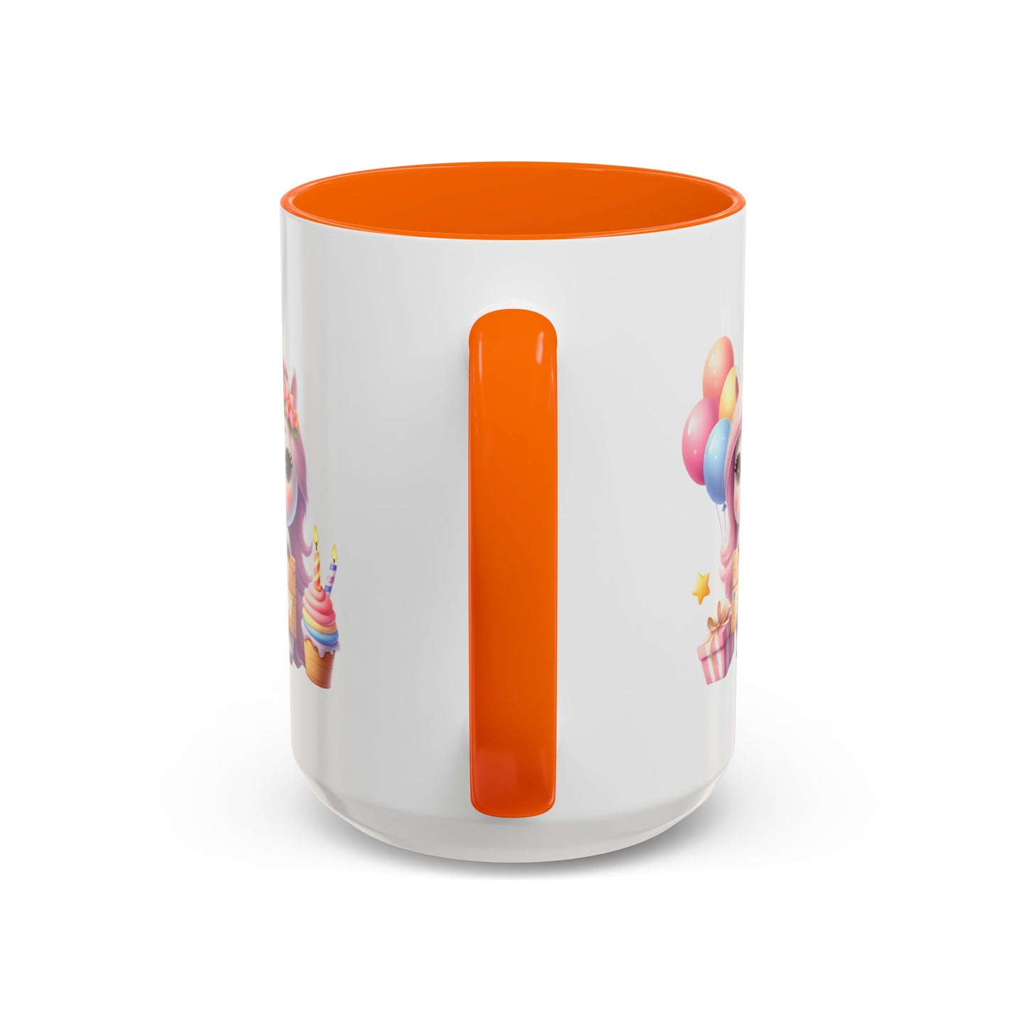 Birthday Mug - Girl Unicorn Happy Birthday Sign 2