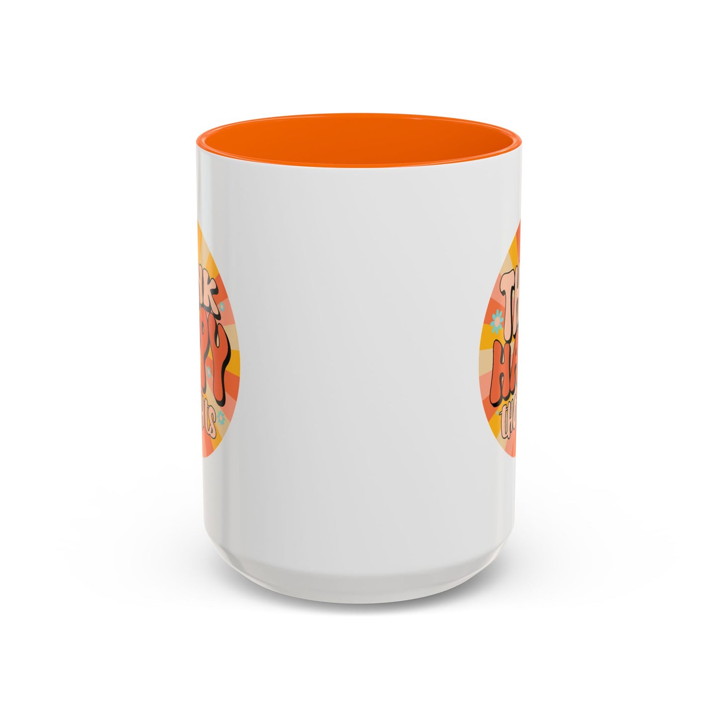 Wellness Mug - Think Happy Thoughts Hippie