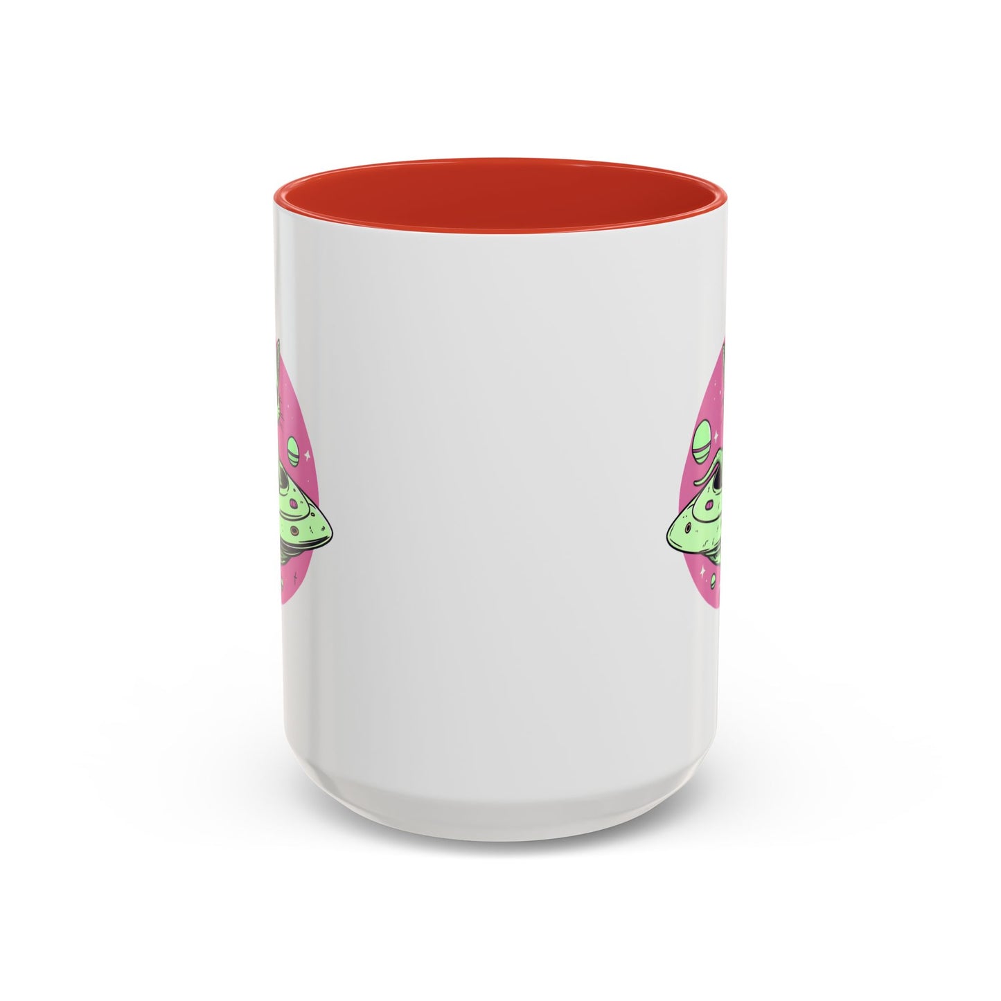 Alien Mug - Flying Saucer Cat