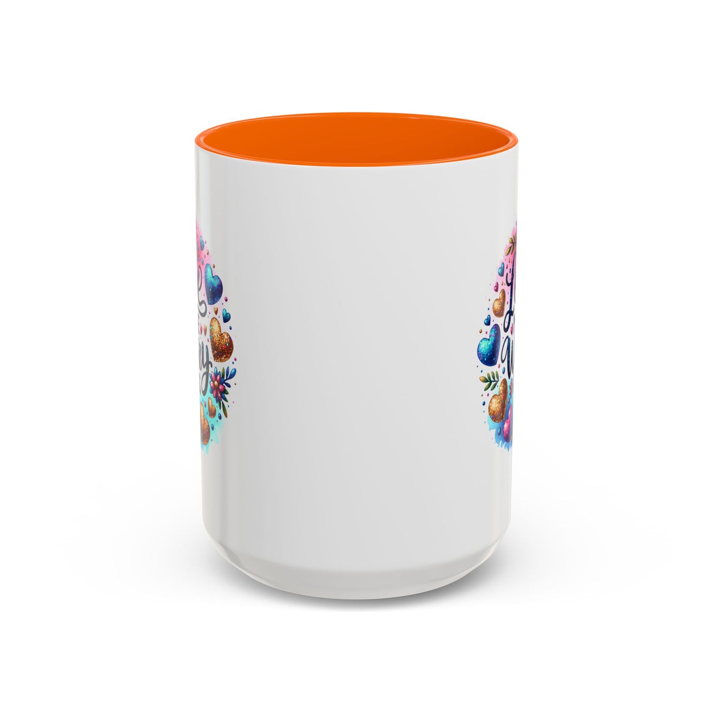Wellness Mug - Love More Worry Less Circle