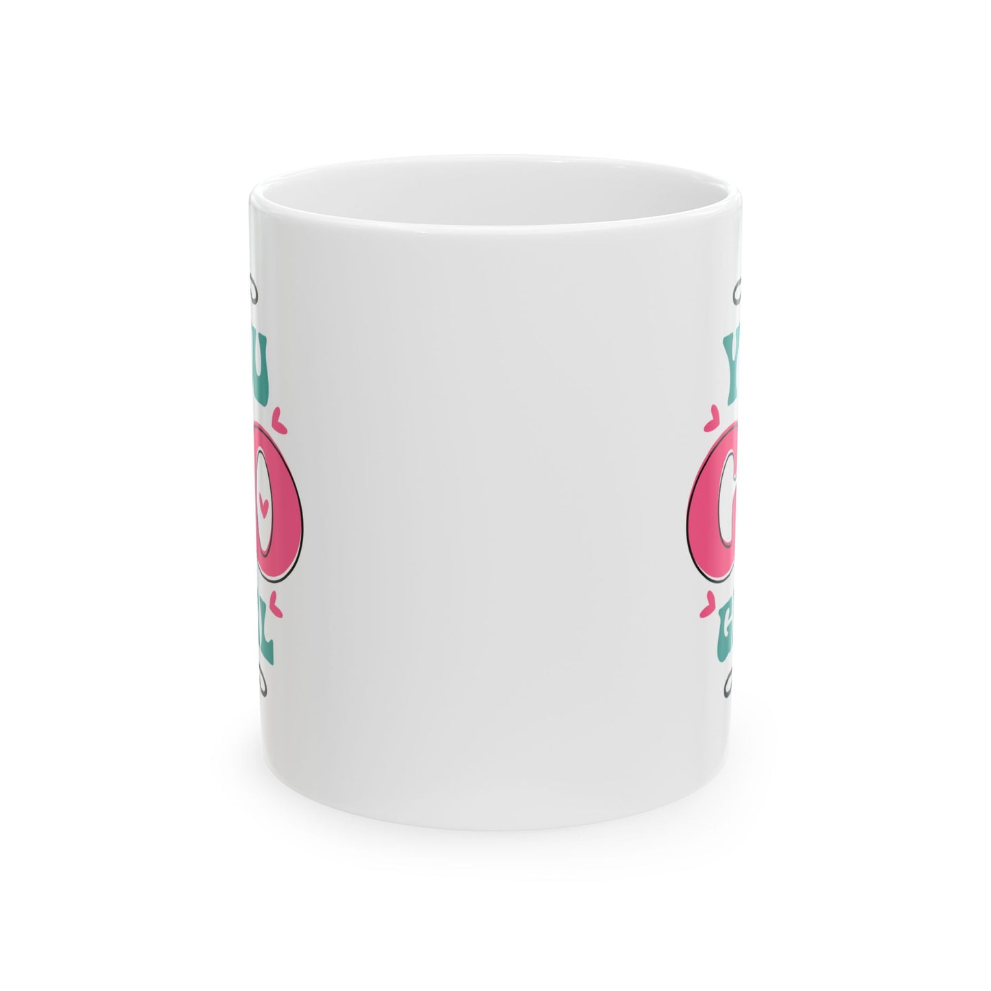 Motivation Mug - You Go Girl Retro