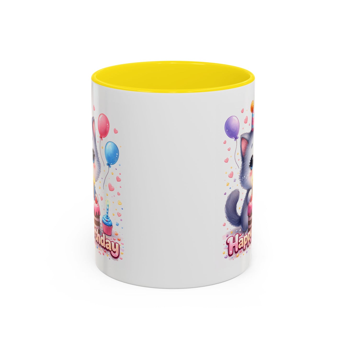 Birthday Mug - Birthday Kitty