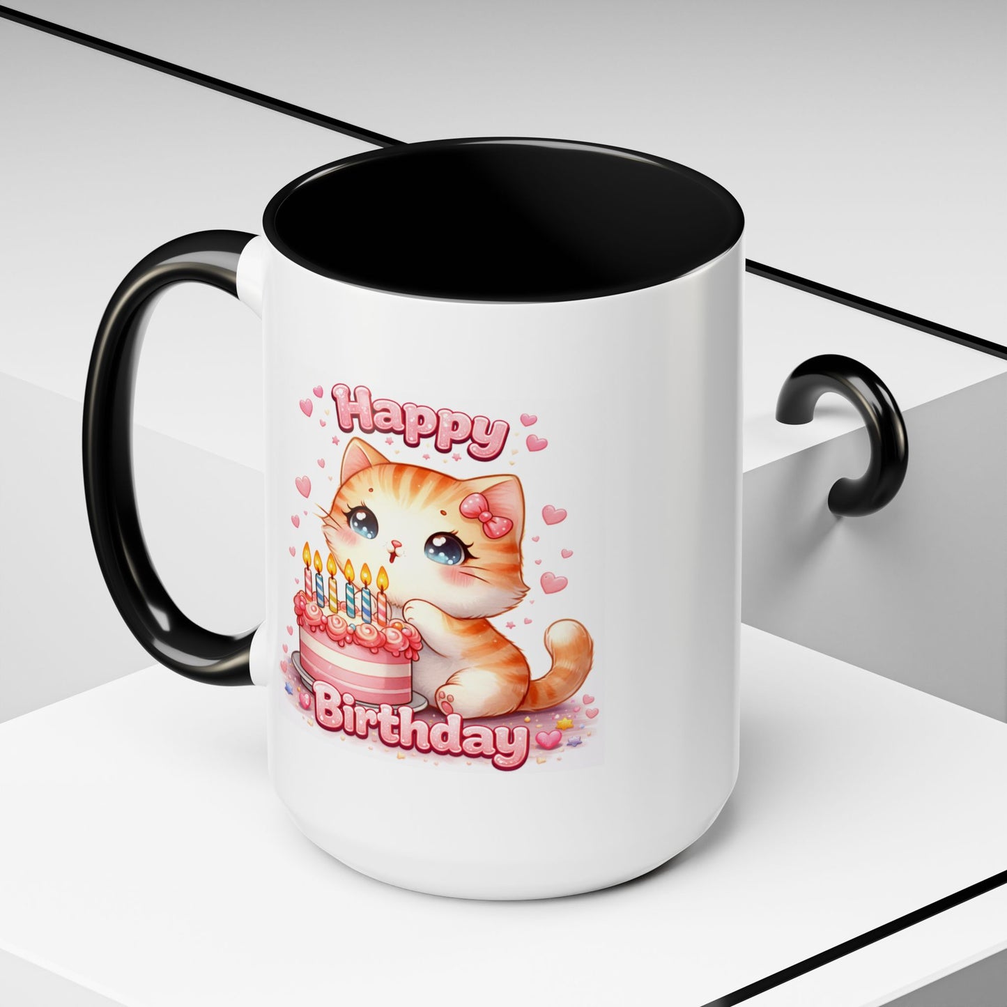 Birthday Mug - Birthday Kitty