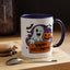 Halloween Mug - Winking Ghost With Pumpkin