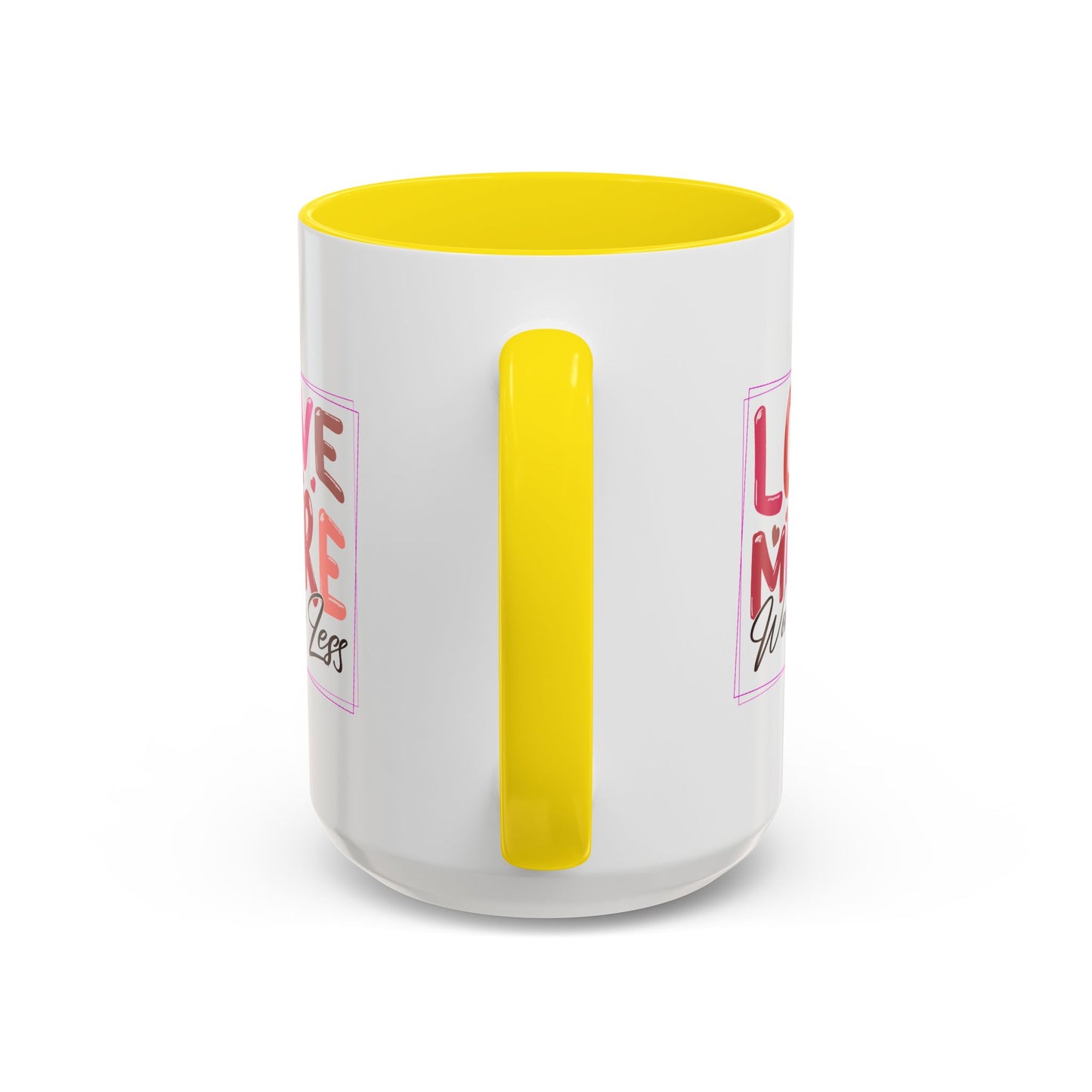 Wellness Mug - Love More Worry Less Frame