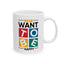 Wellness Mug - Just Want To Be Happy