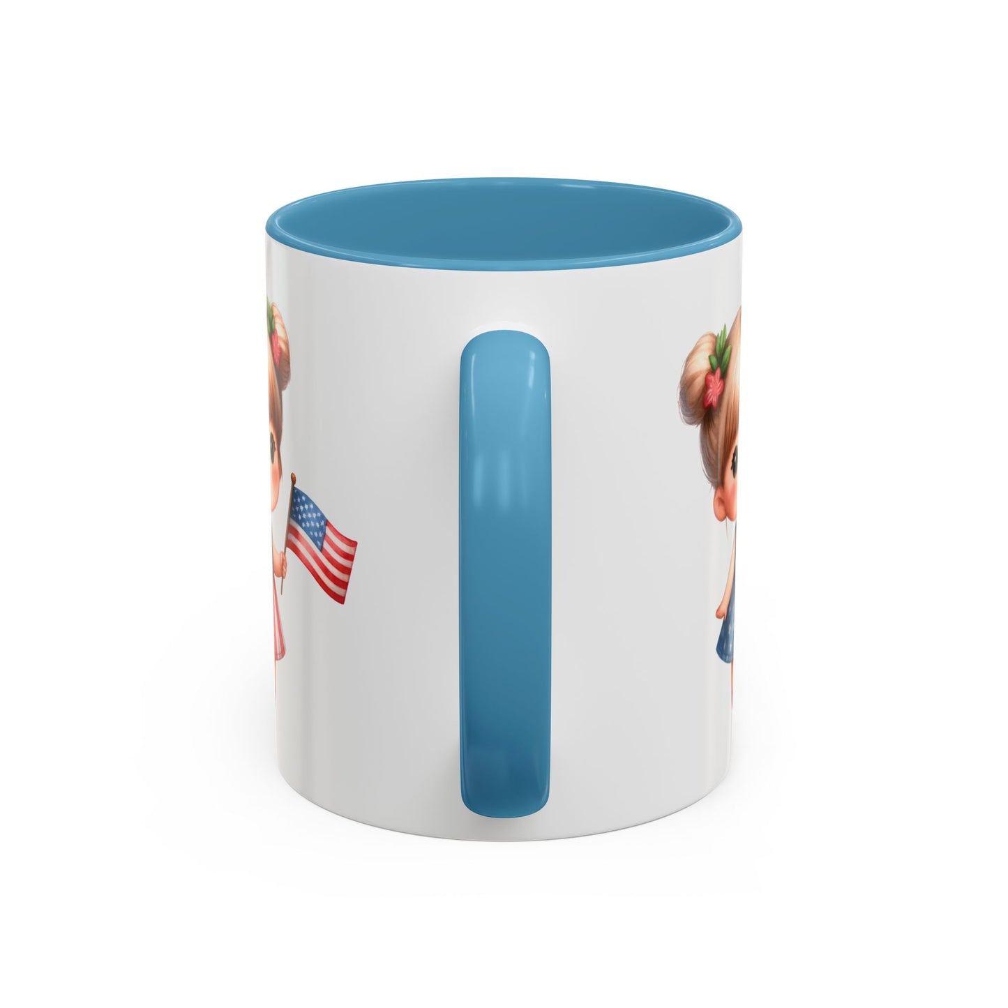 4th of July - American Girl Flag