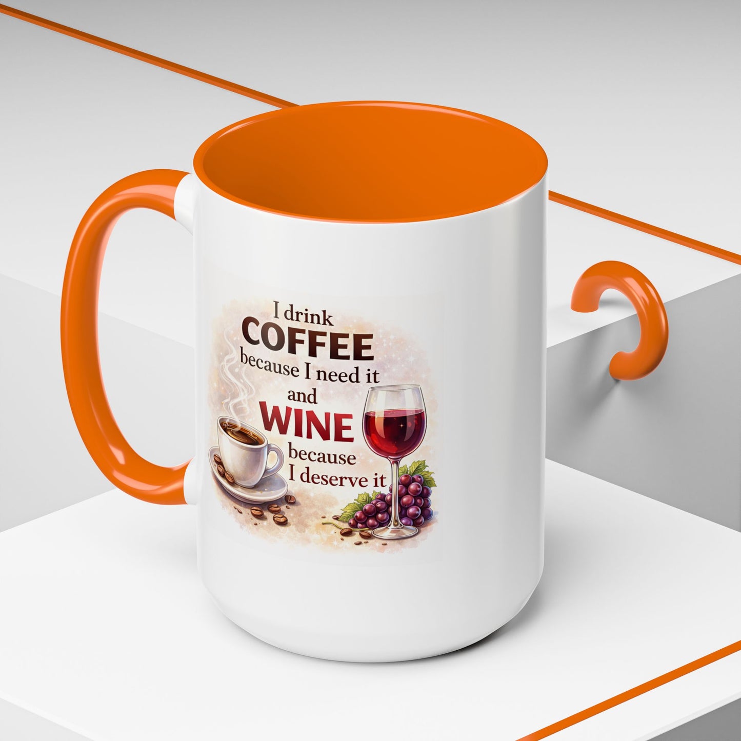 Humor Mug - I Drink Coffee Because I Need It
